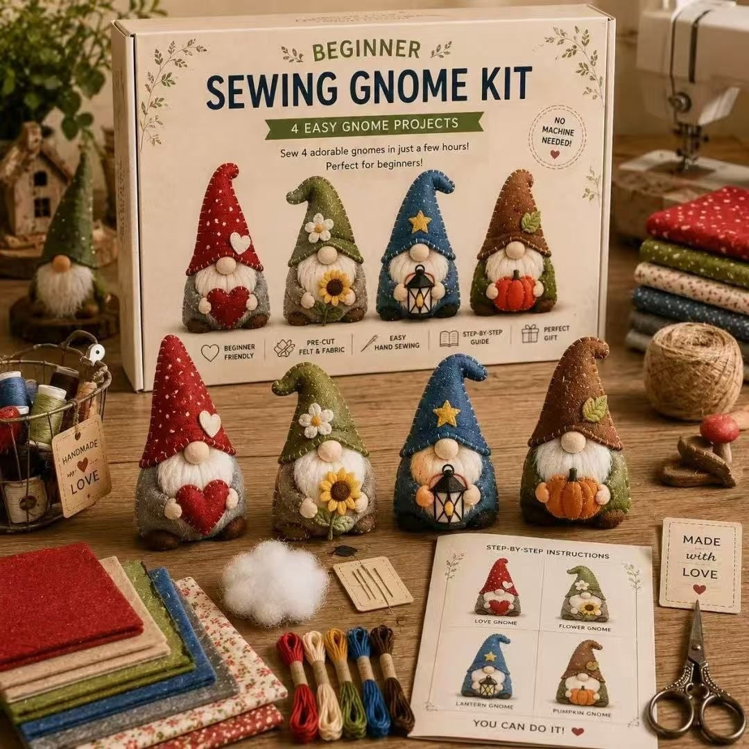 ✨50% kedvezmény🎨✂️ Barkács textilművészeti készlet – Alkoss saját textilállatokat, kreatív, kézzel készített alkotásokat