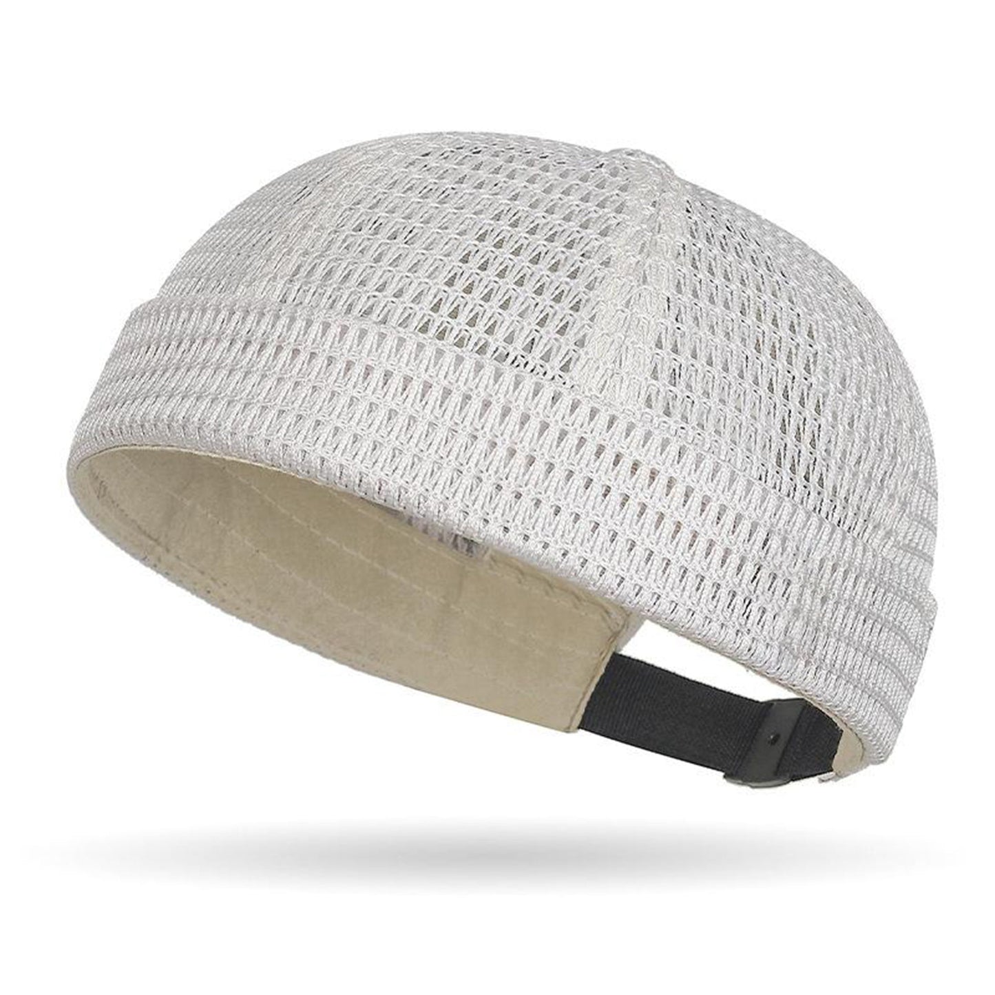 🔥Gorro Docker transpirable sin visera para hombre - Gorro de malla ligero para actividades al aire libre en verano