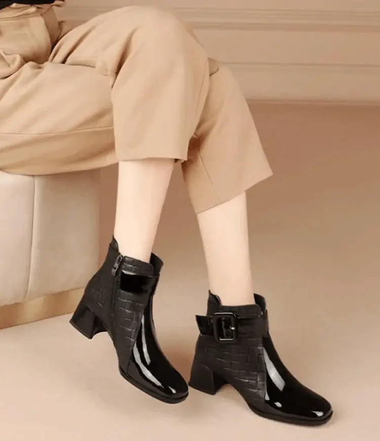 🔥50% zniżki🔥【35-40】Eleganckie jesienne damskie botki, modne i uniwersalne