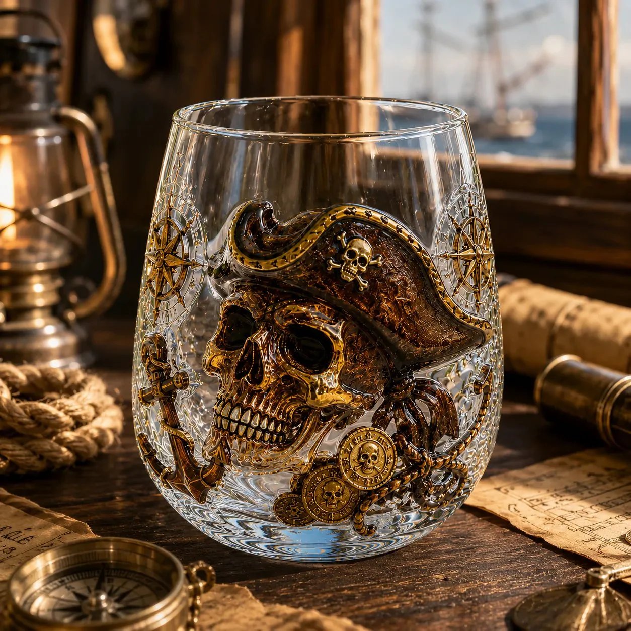 🔥Vychádza kolekcia pirátskych pohárov Kraken 🏴‍☠️ — 3-dielna sada legendárnych oceánskych pokladov