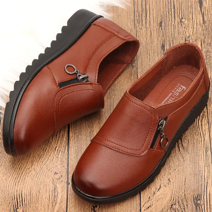 👟【45% OFF】 【35-41】 Udobne kožne cipele, mekani potplat, ne klize, otporne na habanje, kvaliteta zajamčena