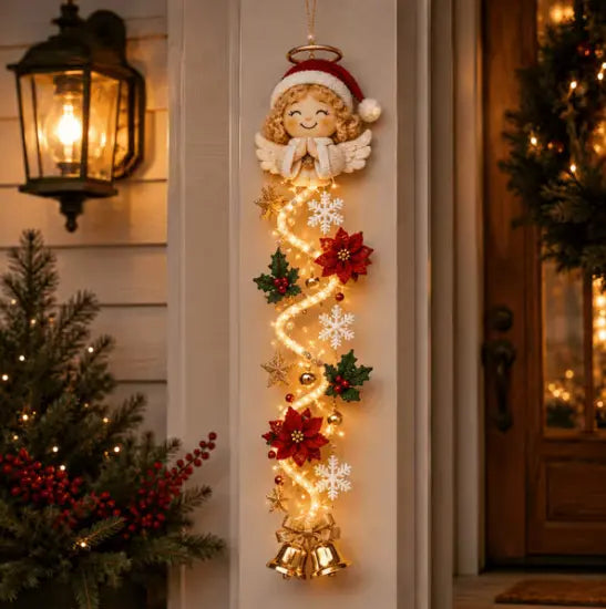 🎄🎃Utolsó nap! 🎅Élvezze a 49% kedvezményt a kivilágított karácsonyi ajtódíszekre!