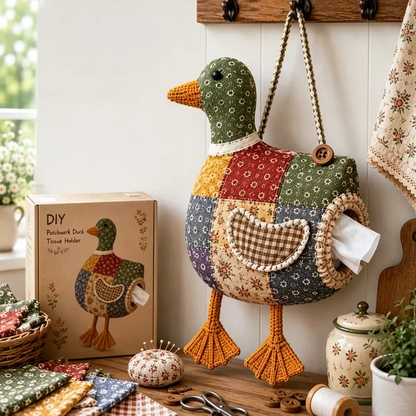 🐔Állatmotívumos papírzsebkendő-tartó varrókészlet