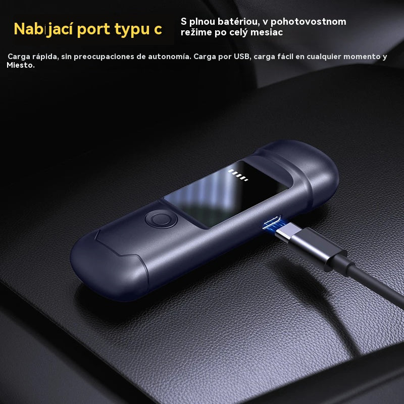 🚗🍷 Prenosný presný alkohol tester – Otestuj sa pred jazdou