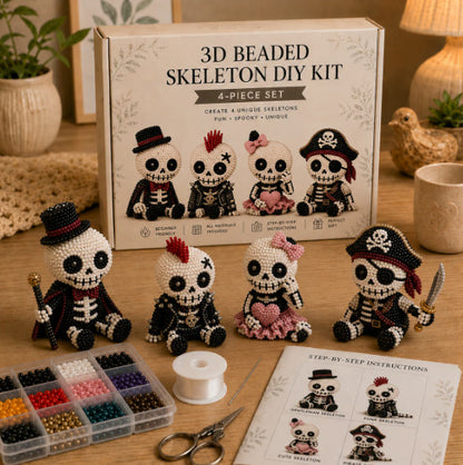 🧸🪡 Pequeño kit para hacer animales de cuentas en 3D: un kit para que tú mismo hagas animales de cuentas.