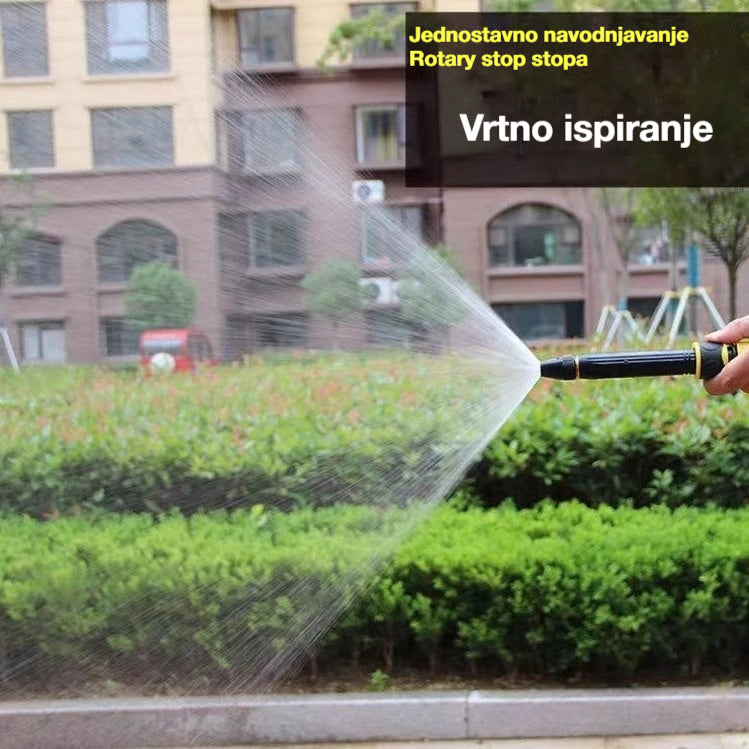 🚿[Set od 2 dijela]💧 Vodeni pištolj visokog tlaka: Pranje automobila, vrt, 10 puta veći tlak, više načina rada ⚡