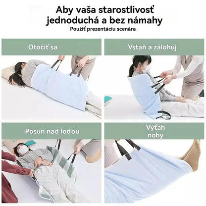 【45% ZĽAVA】🛌Vrátenie pre starších ľudí pripútaných na lôžko + ošetrovacia podložka s močovou bariérou