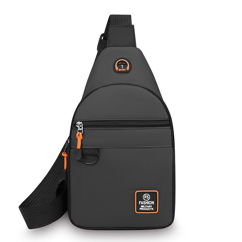 【Kupte 1, získejte 1 zdarma】🎒 ✨ Voděodolná crossbody taška s více kapsami – organizovaný úložný prostor, nastavitelný popruh, konektor pro sluchátka