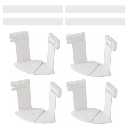 🛏4 darabos készlet 8900Ft - Lepedőrögzítők: csúszásmentes, láthatatlan, tűmentes kapcsok, amelyek a lepedőket és a gumis lepedőket a sarkoknál rögzítik, megakadályozva azok elmozdulását.