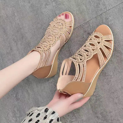 🔥👡【35-42】Нови модерни дамски сандали в едноцветен цвят