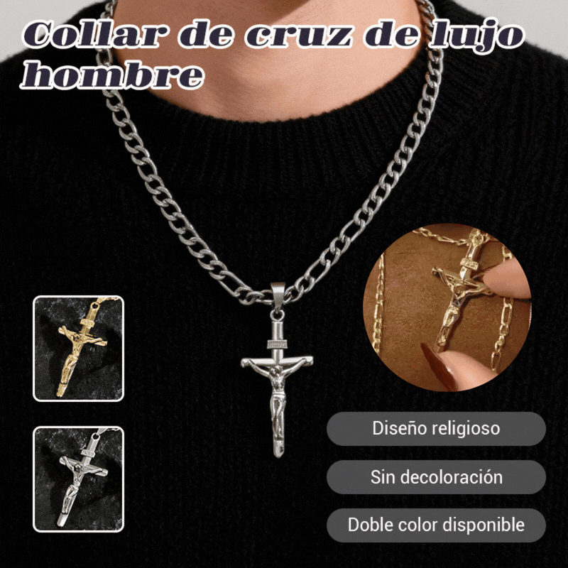 📿💎Κολιέ με σταυρό σε πωλήσεις, κατάλληλο για κοσμήματα χιαστί, αξεσουάρ, εξειδικευμένα ανδρικά κοσμήματα υψηλής ποιότητας.