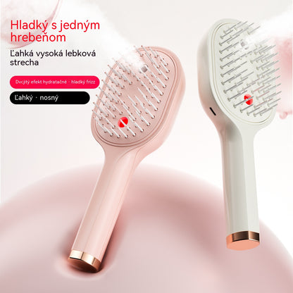 💖💨Fésű egygombos permetező funkcióval, amely hatékonyan megakadályozza a haj gubancolódását.