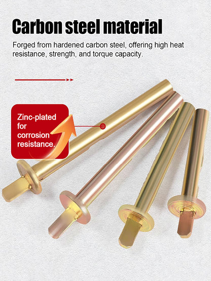 【20 Piezas】Tornillos de expansión integrados para pared de cemento