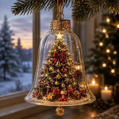 ✨🎄 Osvetlené vianočné dekorácie – Žiarivá vianočná miniscéna