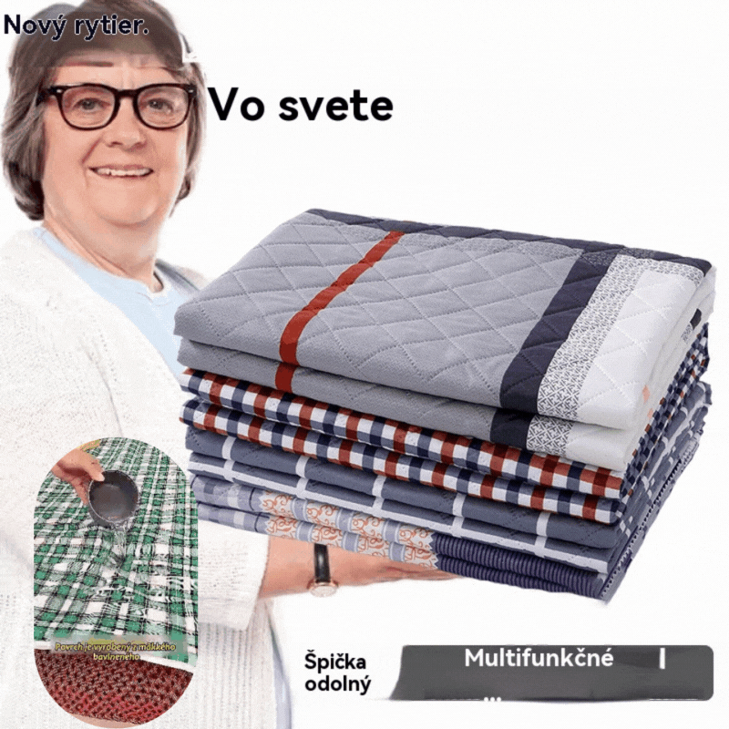 🛌 4-vrstvová umývateľná a priedušná vložka na starostlivosť o plienky pre dospelých