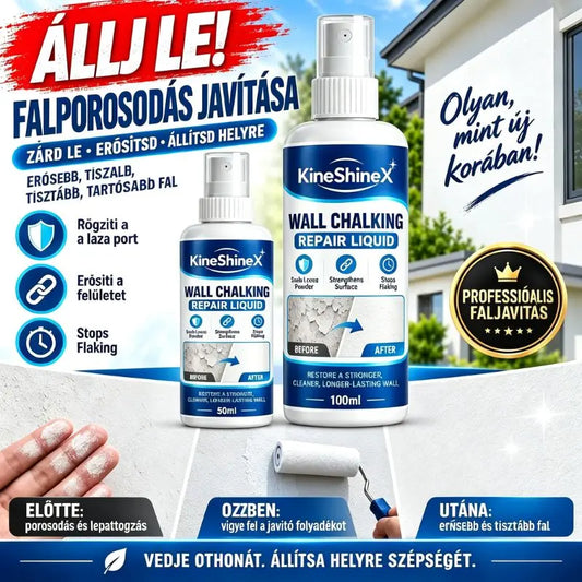 🏆100 ml + 50 ml (2 flakon) 💥 Folyékony faljavító és -szilárdító szer – Egyetlen termékben ötvözi a hézagkitöltés, a tömítés és a megerősítés funkcióit.