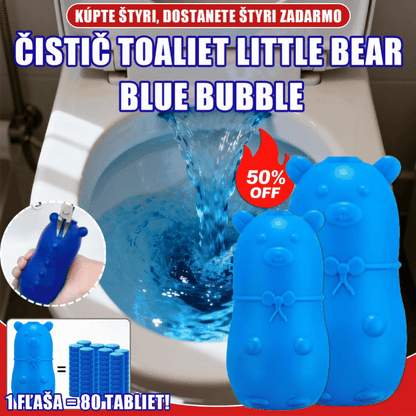 🚽💦【Kúpte 2 a dostanete 3 zadarmo】💥Čistiaci prostriedok na toalety v tvare medvedíka s vlastnosťami odstraňovania škvŕn, proti zápachu a odolný.