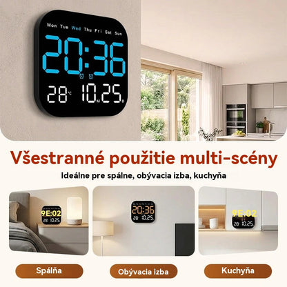 🕰️50 000 eladott darab! Digitális óra otthoni és irodai használatra egyaránt, búcsút inthetsz a bosszantó ébresztőóráknak! Megbízható társ a mindennapokban. 🌙