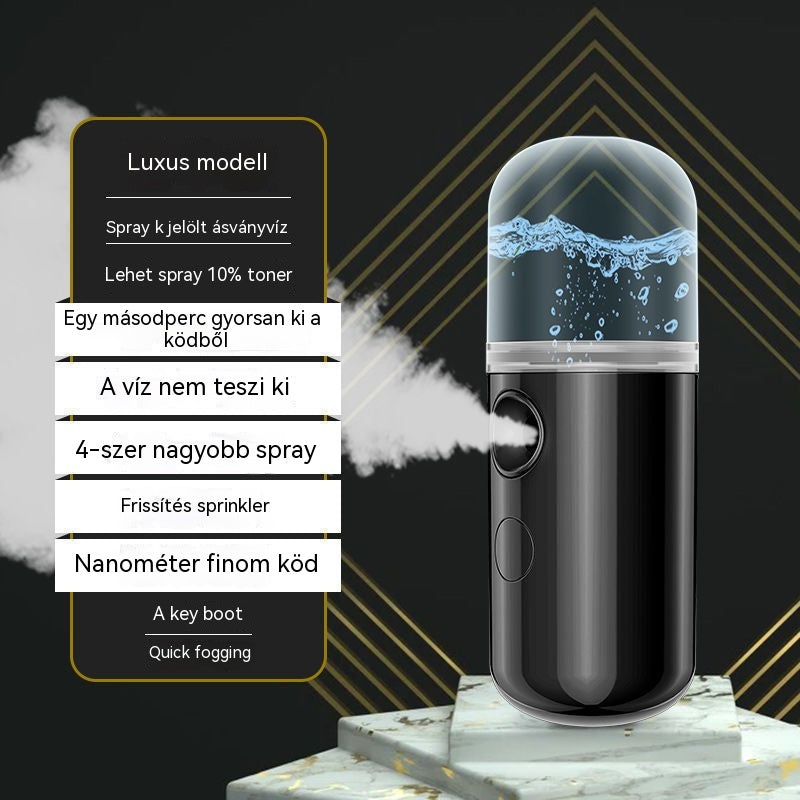 💦【2 darab】Nano Spray Hidratáló Eszköz | Azonnal mélyen behatol a bőrbe, hidratál anélkül, hogy tönkretenné a sminket✨