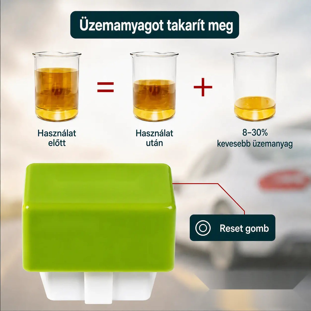 ⚡ Járműteljesítmény-növelő és üzemanyag-megtakarító – OBD2 chip-tuning, 10–20%-kal növeli a teljesítményt és a nyomatékot, 10–20%-os üzemanyag-megtakarítást biztosít ✨