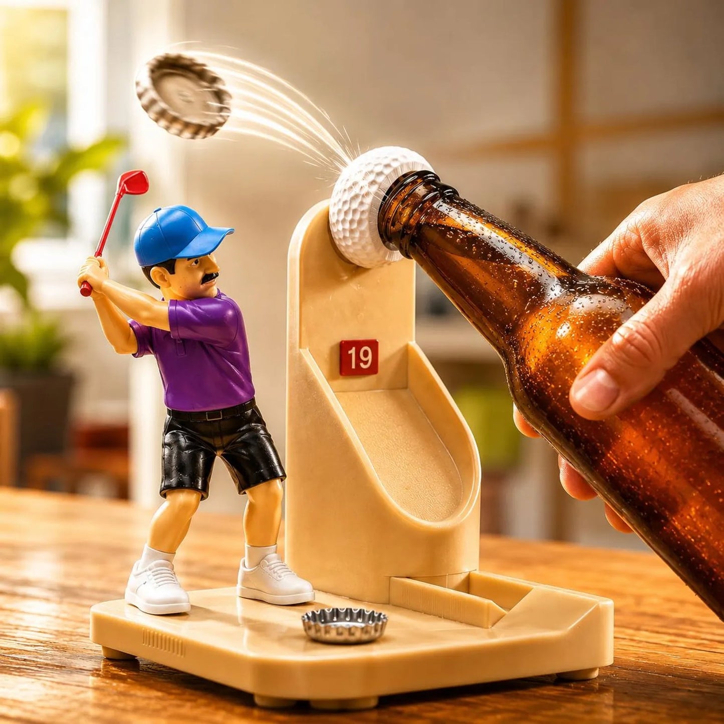 🔥Kihagyhatatlan ajánlat, 50% kedvezmény! ⛳ 🏌️✨Mókás golf témájú sörnyitó