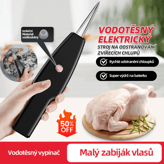 🐓🦆【Vásárolj egyet, kapsz egyet ingyen】🐓🦆Elektromos eszköz a madártollak gyors eltávolításához✅【Ingyenes adapter mellékelve】