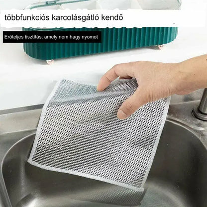 【30% kedvezmény】[10 darabos akció] 😘💪Erős, dróthálós mosogatószivacs