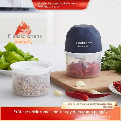 🍅Vezeték nélküli, hatékony elektromos mini aprító