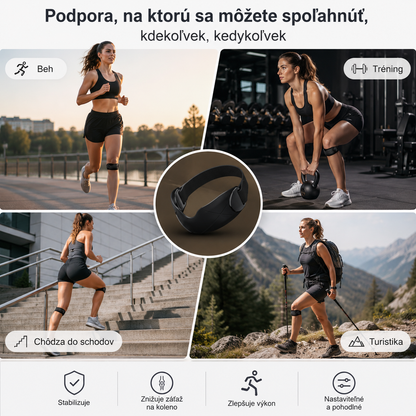 4 páry za 22 eur🏃‍♀️ Športová ortéza na koleno👉 Koleno potrebuje čas. Táto páska mu ho dáva.