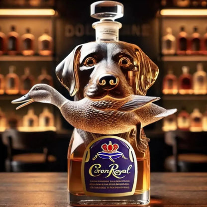 Whiskey palackkészlet vicces dizájnnal (300-330ml)｜10 kreatív és eredeti modell｜Eredeti ajándék és stílusos bárdekoráció