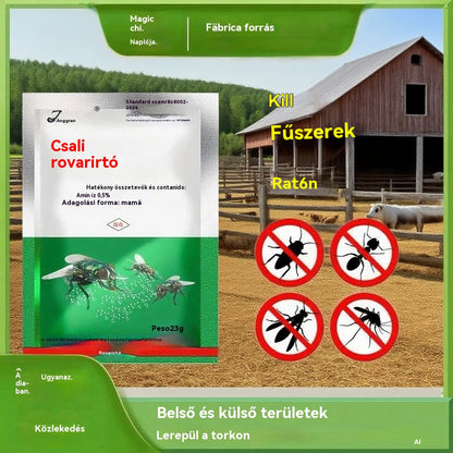 🦟【10 zacskó】Varázslatos rovarriasztó eszköz gazdaságok számára, egy csomag fél évig is kitart