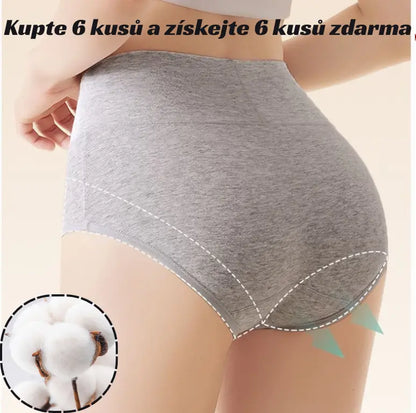 💖Utolsó nap az 50% kedvezményért - Vásárolj 6-ot, 6-ot kapsz ingyen! Magas derekú csípőemelő nadrág, prémium pamutanyagból✨️ (45-105 kg)