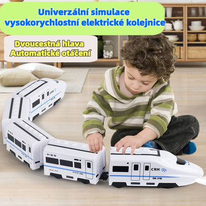 🚆【Kúpte 1, získajte 1 zadarmo】Elektrický model simulovaného vlaku. Detské hračky na rané vzdelávanie Wanxiang malý vláčik pre deti
