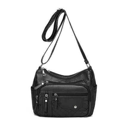 💥【45% OFF】👜2026 új, nagy kapacitású puha bőr válltáska/crossbody táska