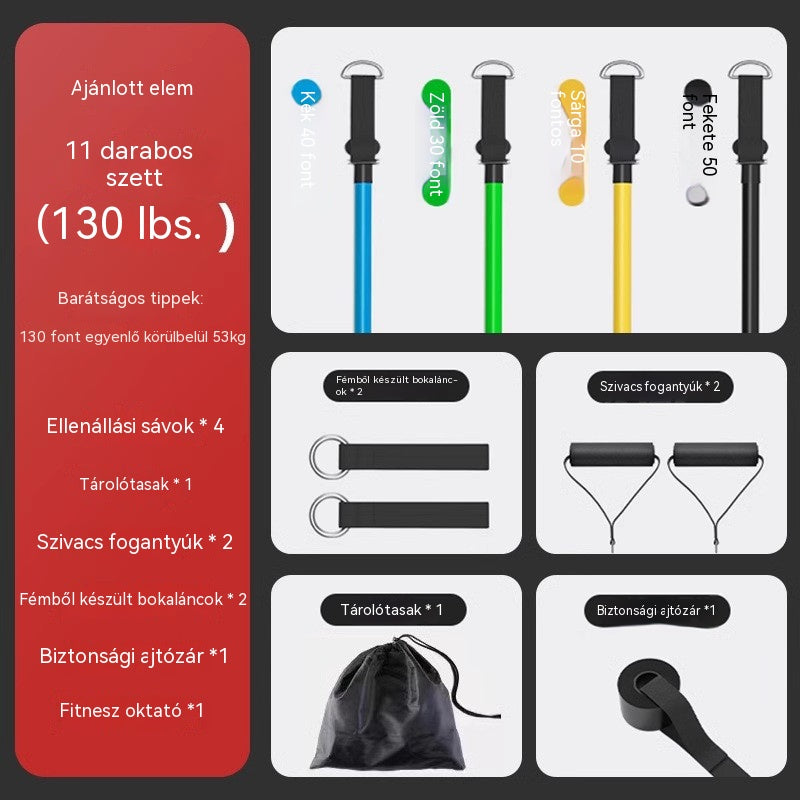 Korlátozott ideig érvényes ajánlat 🔥 Ellenállásszalag fitnesz rugalmas szalag