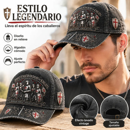 🛡️🧢Bejzbalová šiltovka Guardian Knight, nastaviteľná, priedušná a s ochranou pred slnkom.
