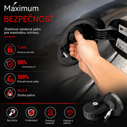 🚗🔒Izdržljiv čep spremnika goriva koji se zaključava (ključem)