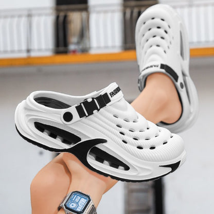 👟50% POPUST🌬️Moški sandali 2 v 1 za univerzalno uporabo - debel podplat iz EVA, nedrseči in izjemno lahki, zračni🏃‍♂️