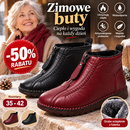 【35-41】Włoskie ręcznie robione skórzane buty damskie
