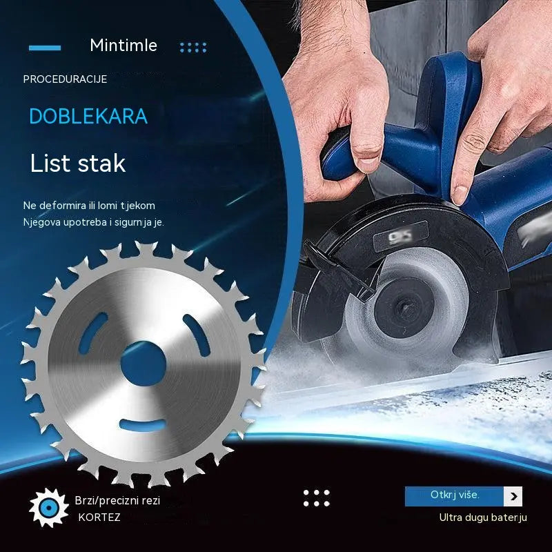 ⚙️⚡Kupite jedan, dobijte jedan gratis⚡🔨🔥 Dvosjekli list pile od legure za obradu drveta
