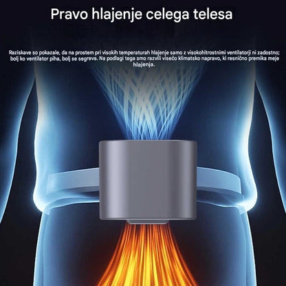 🌀❄Nov visokozmogljiv USB ventilator z digitalnim LED zaslonom za uporabo v avtomobilu in na prostem