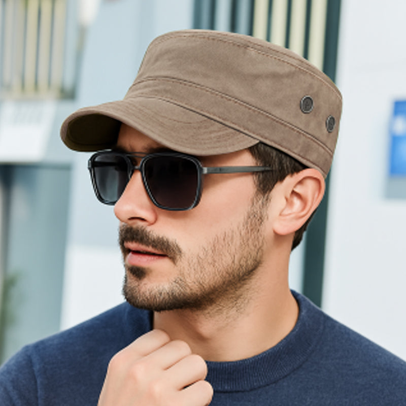 🧢Бейзболна шапка с плоска горна част – винтидж дизайн | Висока корона, класическа snapback, незаменим елемент от уличното облекло 🔥–