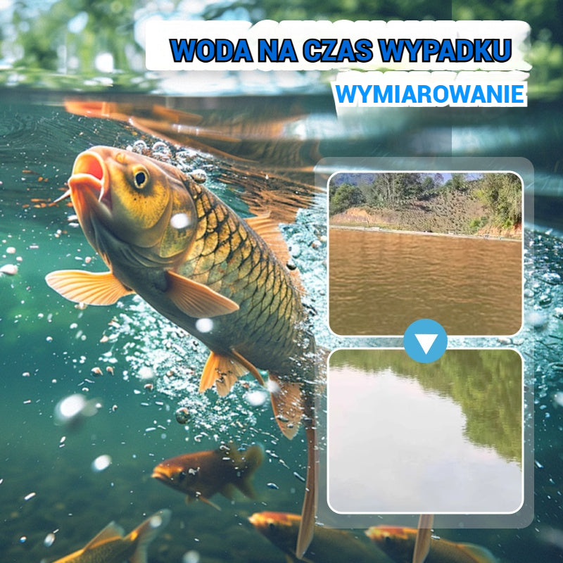 🐟 【Kup 1, a 1 dostaniesz gratis 】500 g Premium Pond Powder | Klarowanie wody i kontrola glonów 🌊