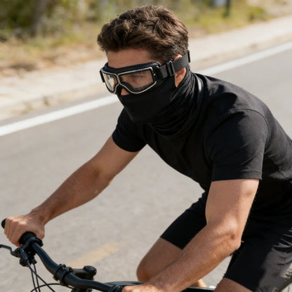🕶️👓 Retro motocyklové větruodolné brýle (lze nosit i přes brýle)