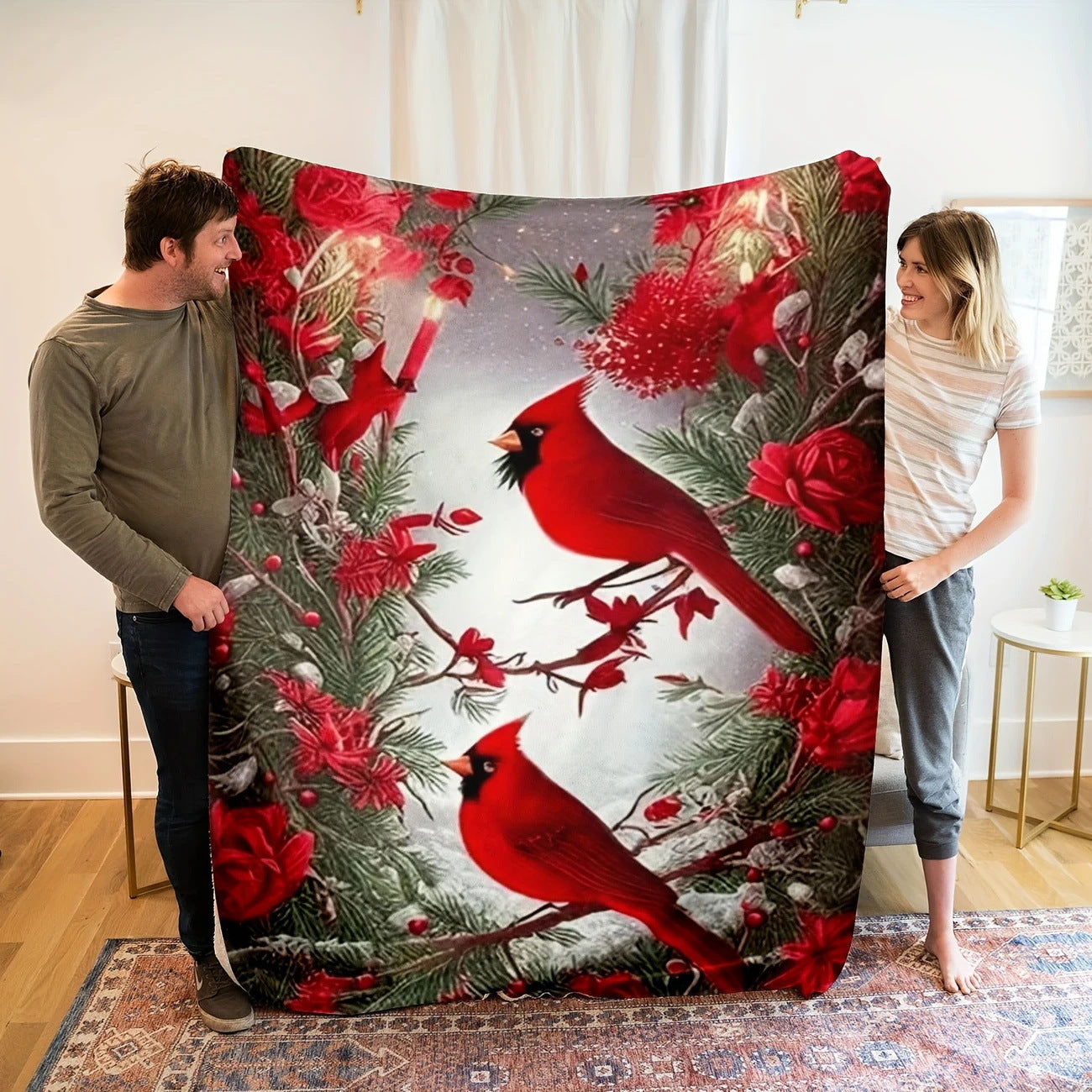 🔥💥【150cm x 130cm】 1 τεμάχιο 28 ευρώ🔥Καρό φανέλα με καλλιτεχνική εκτύπωση