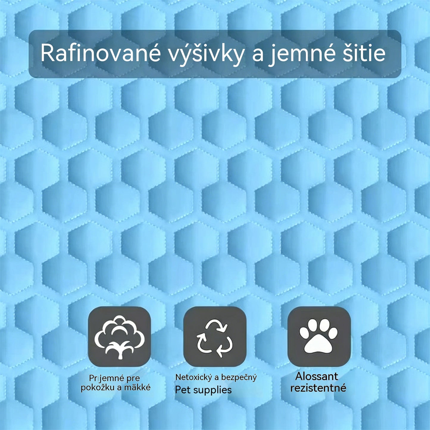 🧊🐶 Chladiaca podložka špeciálne pre psov a mačky – aby sa váš miláčik toto leto cítil ešte príjemnejšie v chlade 🐱✨