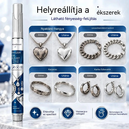 🔥 Korlátozott ideig érvényes ajánlat: 50% kedvezmény 🔥 Javítófilc ezüstékszerek karcolásainak eltüntetésére és javítására
