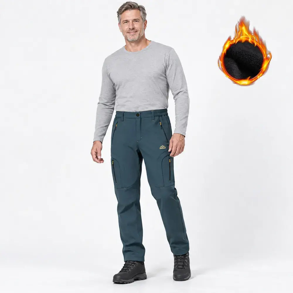 🔥【M-6XL】Rýchlo schnúce strečové, nepremokavé a oderuvzdorné priedušné nohavice do exteriéru