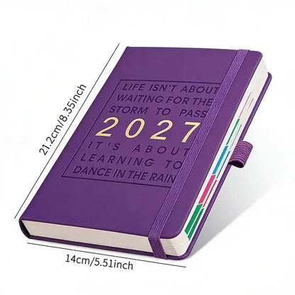 📅 2 darab 10700 Ft ⏰ A5-ös 2027-es tervező/jegyzetfüzet (napi beosztású) ✨