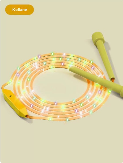 🏃【Osta 1, saa 1 tasuta】🌈 LED-valgustusega hüppenöör lastele